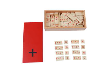Caja de sumas y resultados