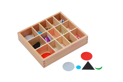 Tarjetas de símbolos gramaticales con caja