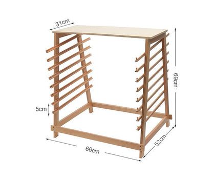 Mueble para Rompecabezas de mapas