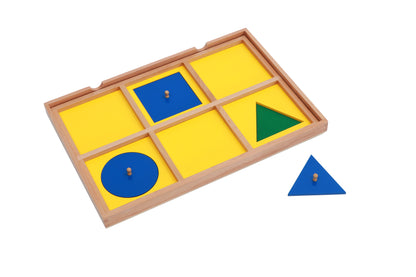 Charola de presentación geométrica