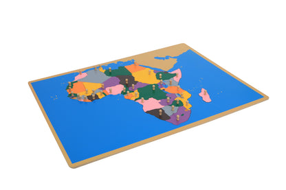 Rompecabezas del mapa de África