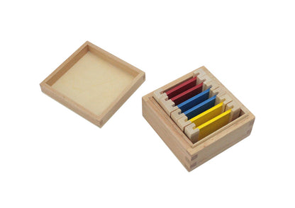 Tabletas de colores - Caja 1
(Madera)