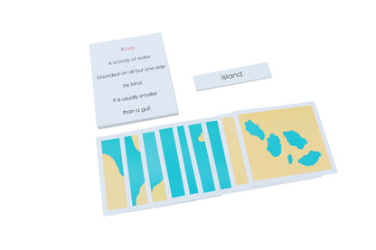Tarjetas de Accidentes geográficos: Set 1 y Set 2 (solamente tarjetas)
(en inglés)