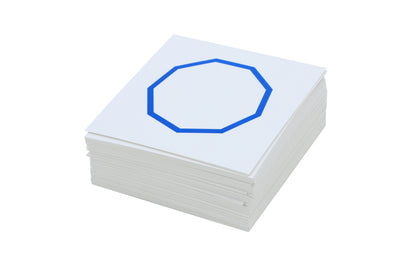 Tarjetas para el gabinete geométrico