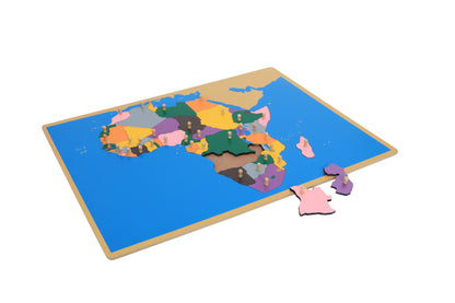 Rompecabezas del mapa de África