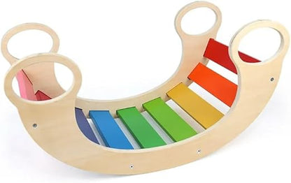Puente en forma de arco (de colores)