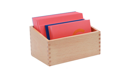 Letras de lija - 
Minúscula en print con caja
(inglés)