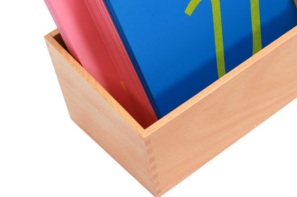 Letras de lija mayúsculas con caja -
Cursiva
(inglés)