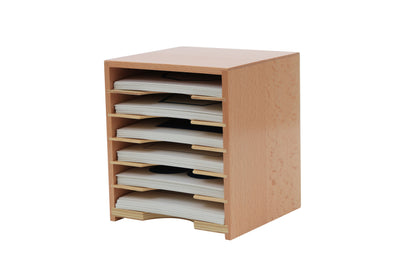 Gabinete para tarjetas geométricas