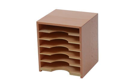 Gabinete para tarjetas geométricas