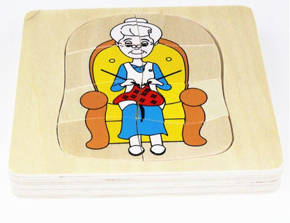 Rompecabezas del Ciclo de la vida de la mujer (escuela)
