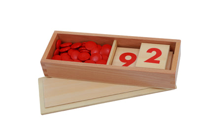 Fichas y numerales - 2 
(tarjetas)