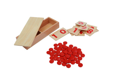 Fichas y numerales - 2 
(tarjetas)