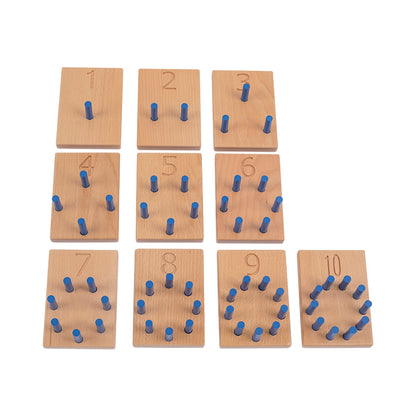 Tableros de conteo con clavijas (hogar)