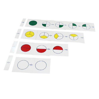 Tarjetas de nomenclatura para Fracciones de bolos grande