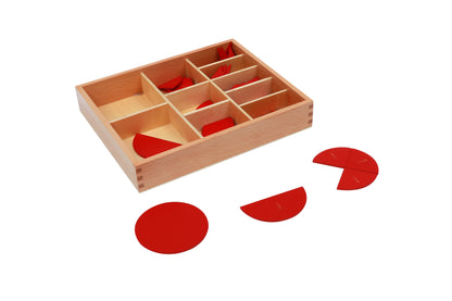 Caja de fracciones circulares (1-10）