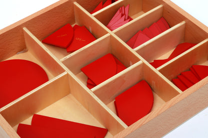 Caja de fracciones circulares (1-10）