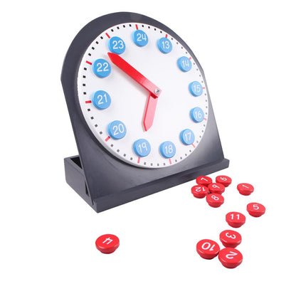 Reloj con manecillas móviles