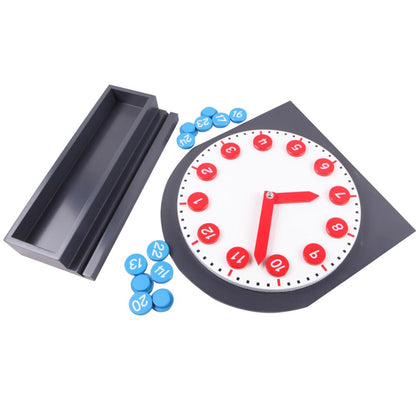 Reloj con manecillas móviles