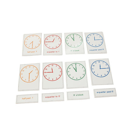 Ejercicios del reloj
(inglés)
