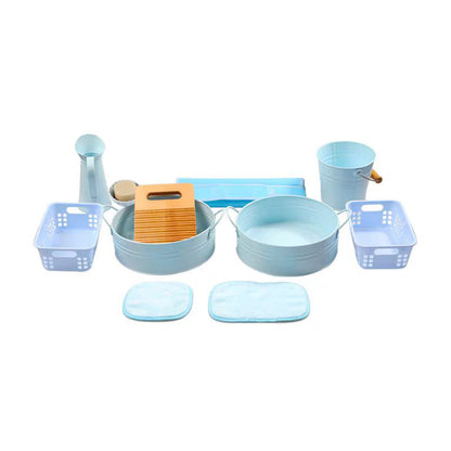 Lavar y colgar ropa Casa de niños