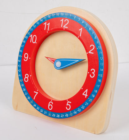 Reloj con manecilla de los minutos