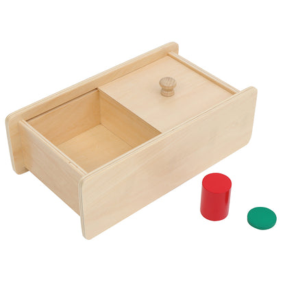 Caja con tapa deslizable