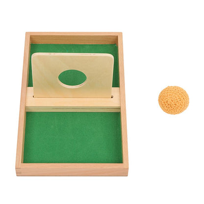 Tablero Imbucare con pelota tejida