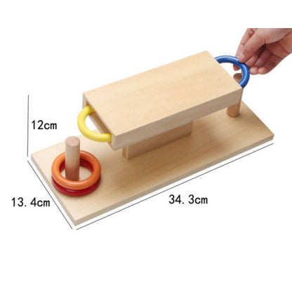 Deslizar pequeños aros de madera (hogar)
