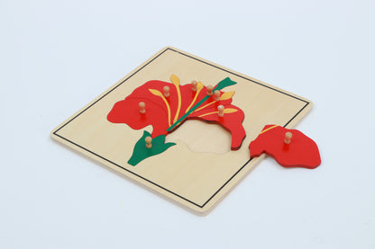 Rompecabezas de la flor
