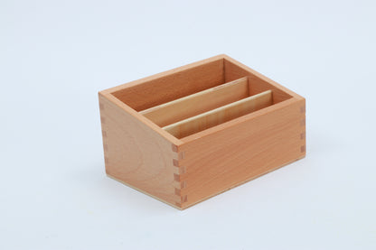 Caja de madera en 3 partes - Grande