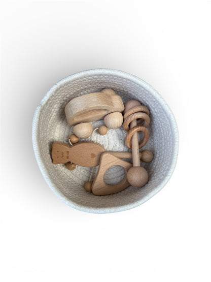 Canasta de sonajas (4 artículos) (hogar)