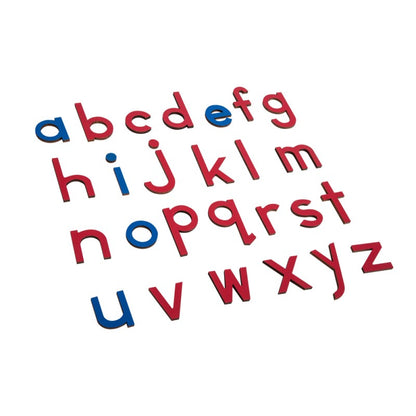 Alfabeto móvil chico -
Print
Madera
Rojo y azul
(inglés)