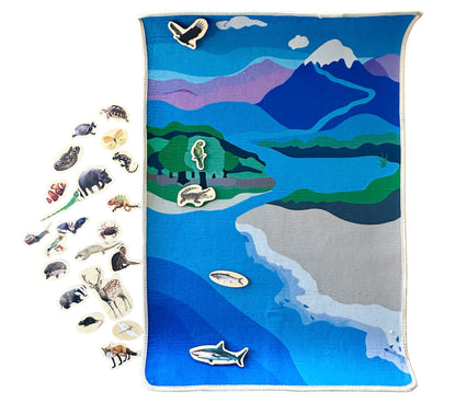 Tapete de tierra y agua (hogar)