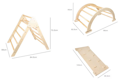 Set Pikler 3 piezas (hogar)