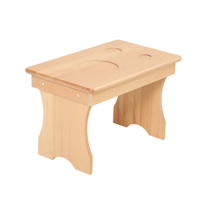 Mesa para lavarse las manos