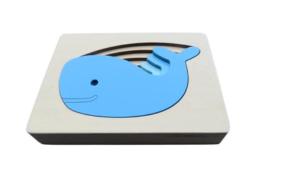 Rompecabezas de 5 capas - Ballena (hogar)