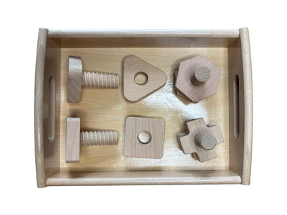 Girar tornillos de madera (hogar)