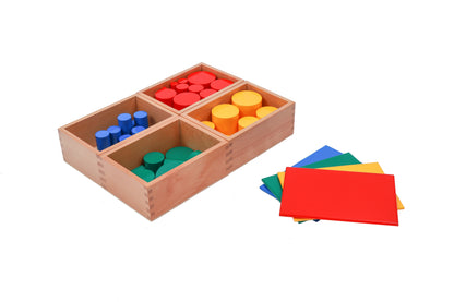Cilindros de colores 1
(set de 4)