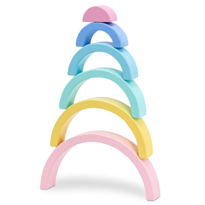 Arcoíris Waldorf (colores pastel)